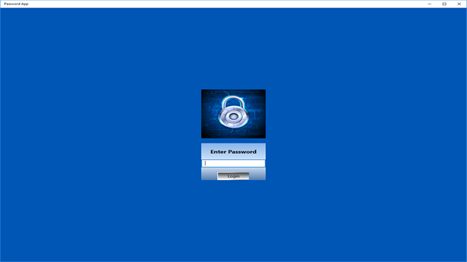 Password App Screenshot