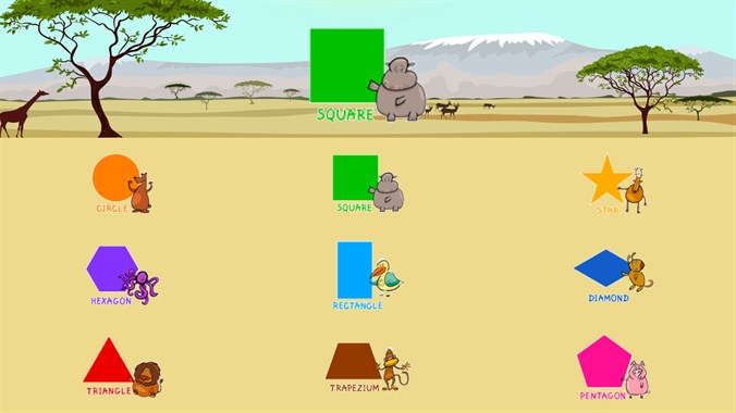 Toddler Basic Shapes Screenshot